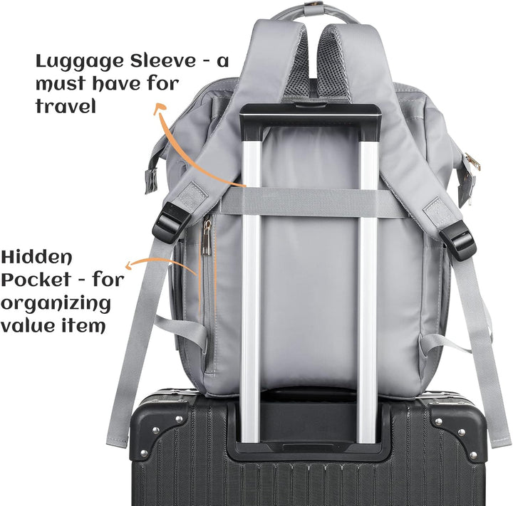 Rucksack Damen Laptoptasche Frauen 15,6 Zoll,Schulrucksack Rucksack Schule Mädchen Teenager,Rucksack