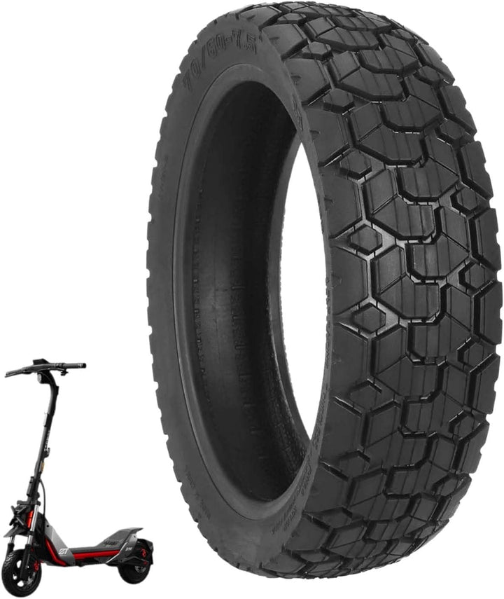 70/60-7,5 Ersatzreifen für Segway Ninebot ZT3 / ZT3 Pro Elektroroller 11 Zoll Reifen Tubeless Schlau
