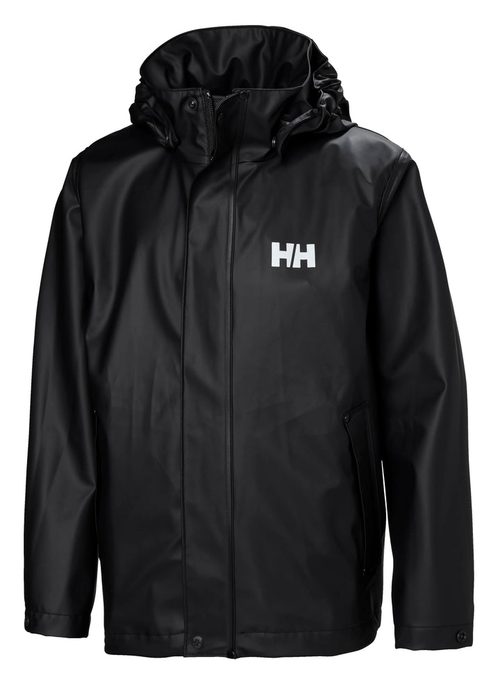 Helly Hansen Junior Unisex Moss Regenjacke 8 Jahre Schwarz, 8 Jahre Schwarz
