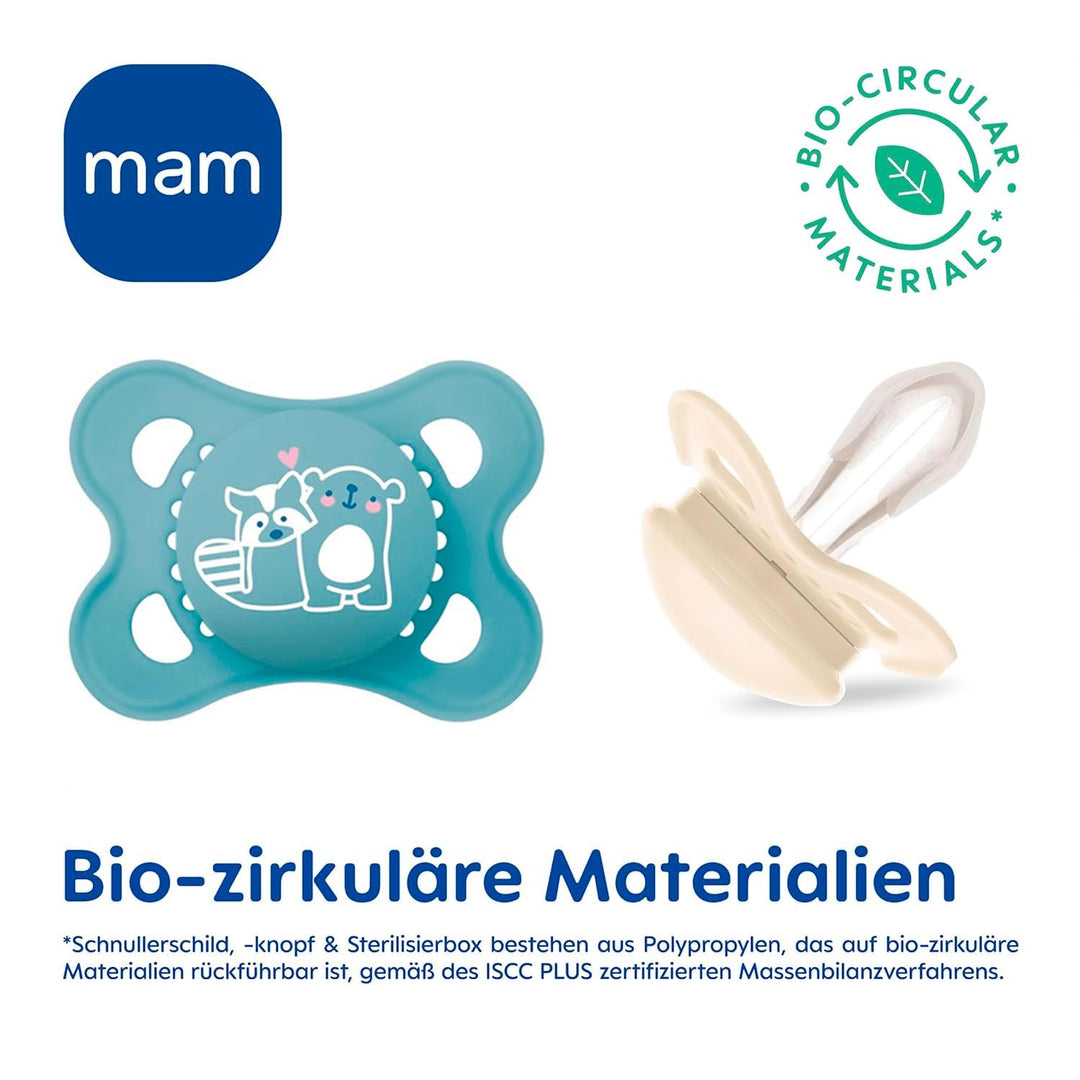 MAM Anti Colic Flasche 160 + 260 ml // 2er Set newborn // inkl. Sauger Grösse 1 ab Geburt 0+