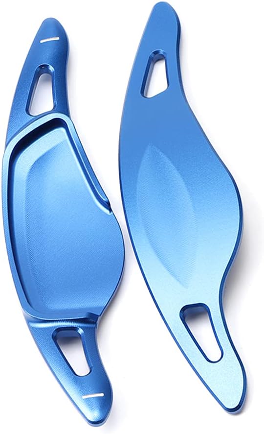 HIBEYO 2 Stücke Lenkrad Schaltwippen Verlängerung Paddles Lenkrad für BMW 5er G30 G31 G38 7er G11 G1