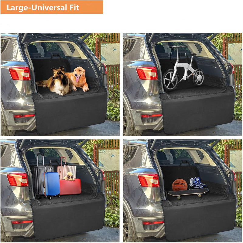 ANOSOSPECIAL wasserdichte Hundedecke Auto Kofferraum Schutzmatte-Universal Kofferraumschutz Hund mit