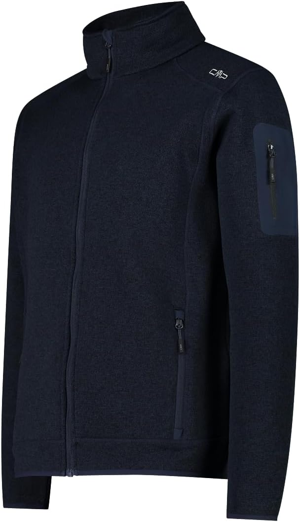 CMP - F.lli Campagnolo Herren Jacke Fleecejacke 3XL B.Blue - Antracite, 3XL B.Blue - Antracite