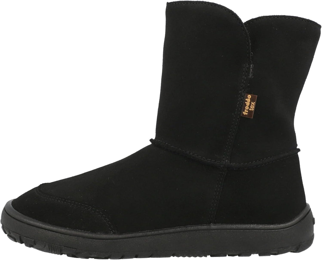 Froddo G3160207 Kids Stiefel aus Veloursleder 29 EU Schwarz, 29 EU Schwarz