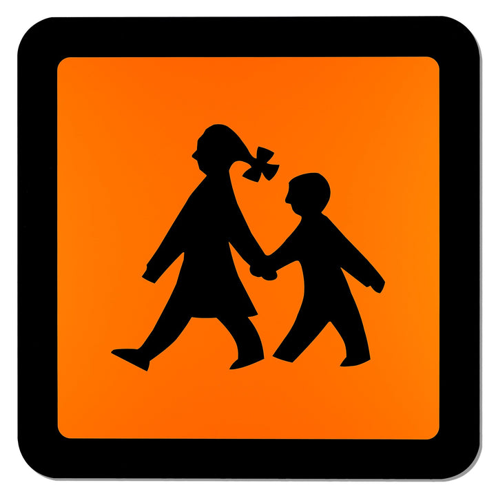 LOHOFOL Magnetschild Schulbus | Schulbusschild Warntafel Schulbustafel Magnettafel Schild magnetisch