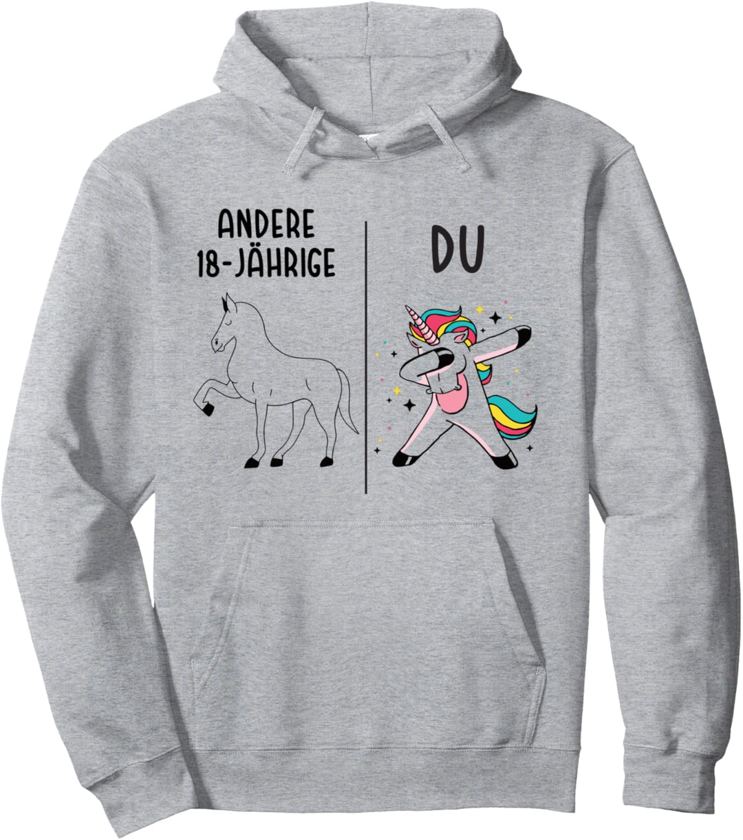 18. Geburtstag Mädchen Reiterin 18er Geburtstag Spruch Pullover Hoodie