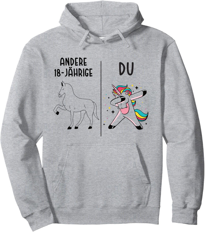 18. Geburtstag Mädchen Reiterin 18er Geburtstag Spruch Pullover Hoodie
