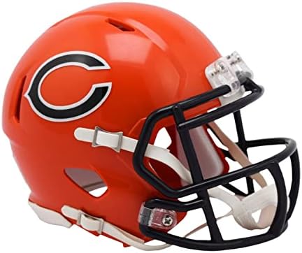 Riddell Speed Mini Football Helm ON-Field Chicago Bears