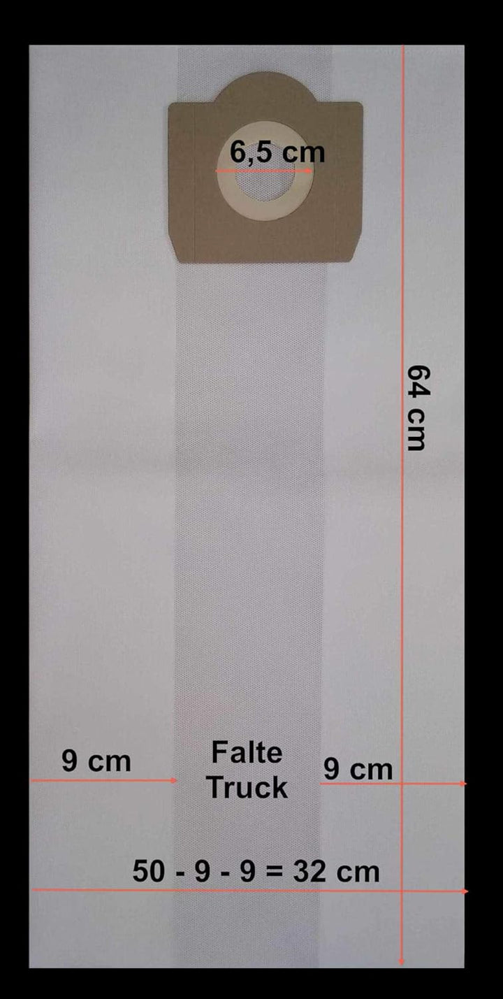 1x Staubbeutel WIDERVERWENDBAR - 6 lagig passend für NILCO S 40 NT, S 45 NT