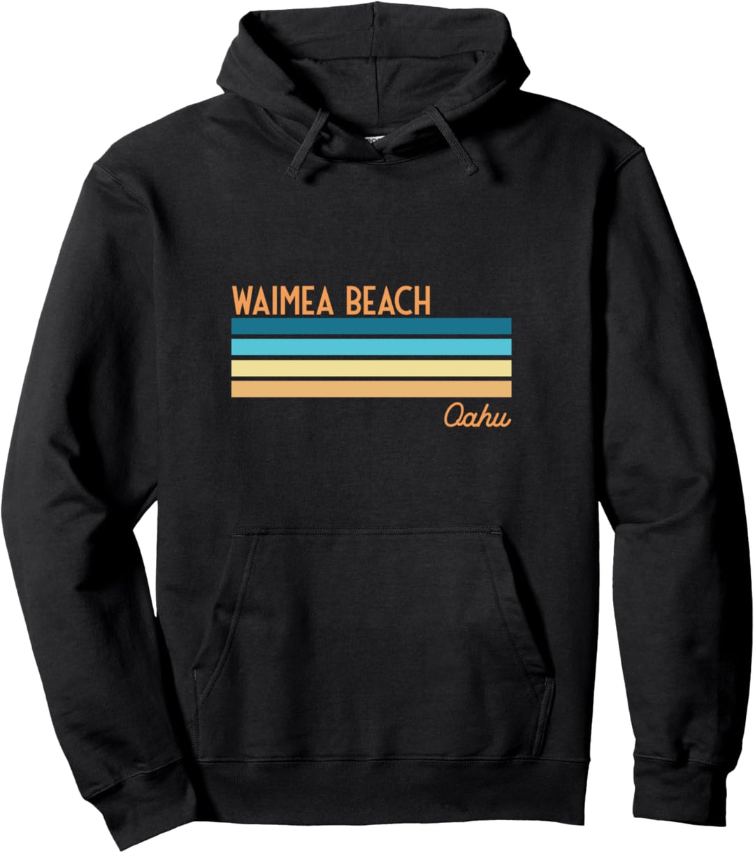 Waimea Beach Oahu Pullover Hoodie