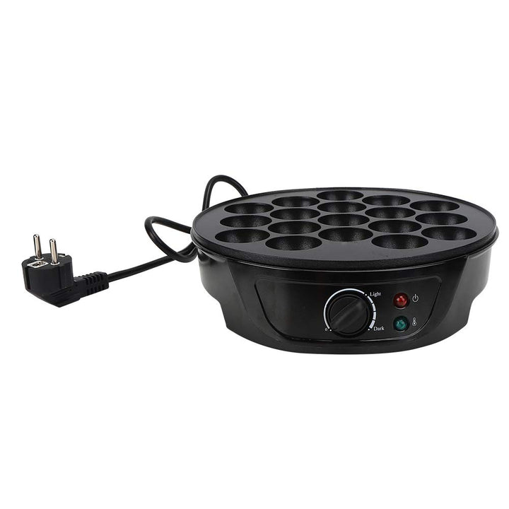Elektrische Takoyaki-Maschine mit 18 Runden Formen, Oktopus-Kugel, Mini-elektrische Backform, Frühst