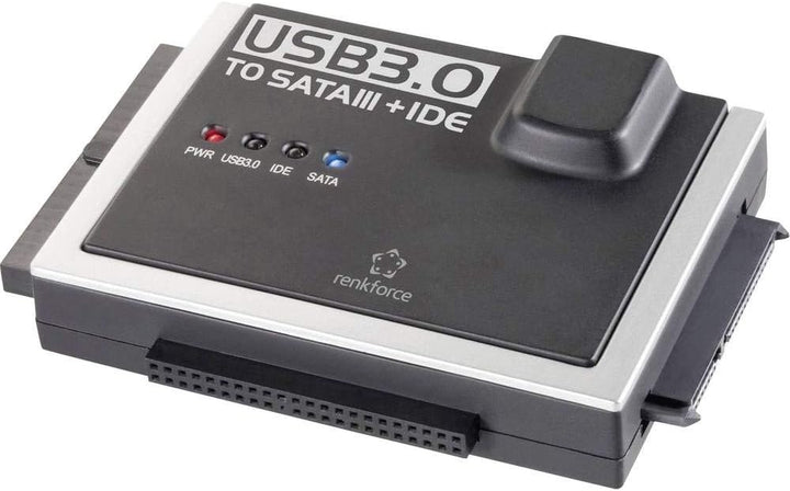 Renkforce Festplatten Adapter [1x USB 3.2 Gen 1 Stecker A (USB 3.0) - 1x IDE-Buchse 40pol., IDE-Buch