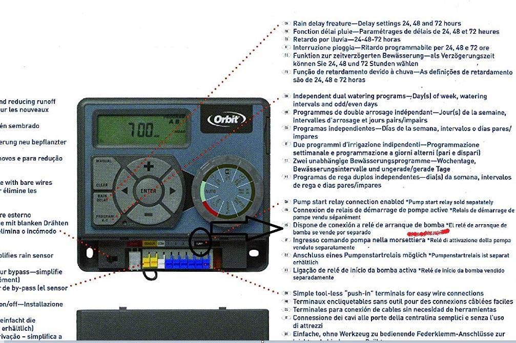 Orbit 94876 Pocket Star ULTIMA – Programmierer für Stationen, 6 teilig