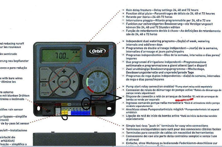 Orbit 94876 Pocket Star ULTIMA – Programmierer für Stationen, 6 teilig