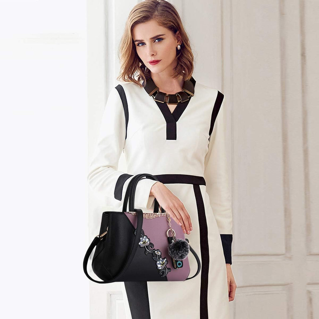 NICOLE &amp; DORIS 2024 Mode Handtaschen für Frauen Umhängetasche Damen Tragetaschen Shopper Elegant Sch