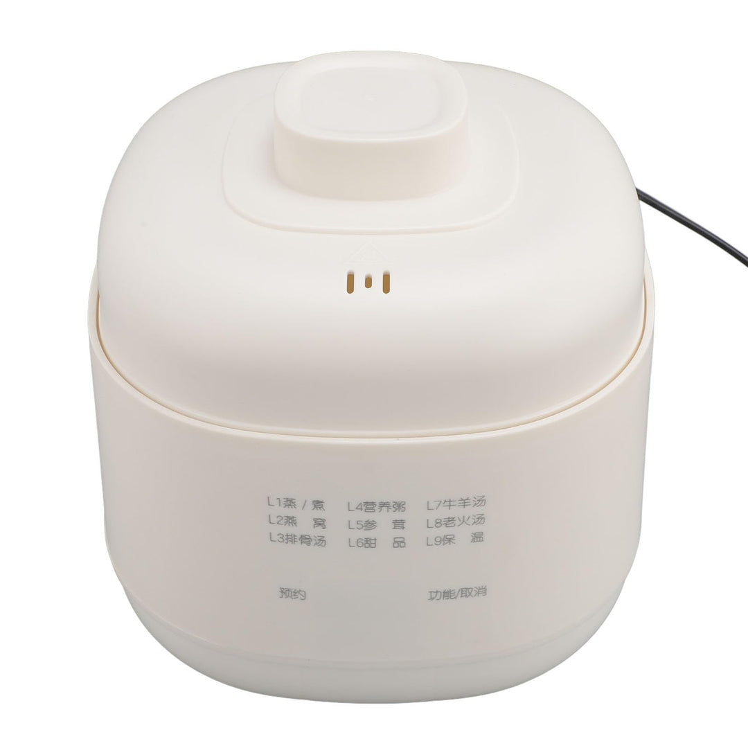 1 L Mini-Keramik-Eintopfkocher, 200 W, Elektrischer Eintopf, Keramik-Suppenbrei-Kocher, Anti-Trocken