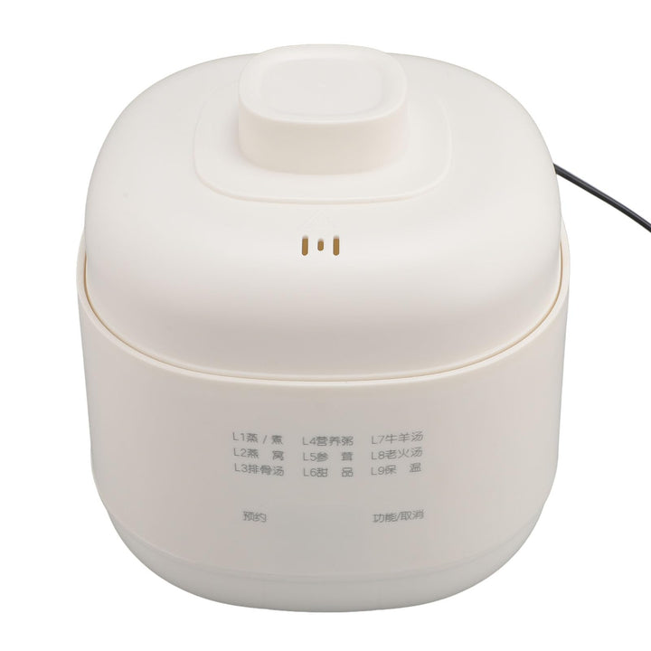 1 L Mini-Keramik-Eintopfkocher, 200 W, Elektrischer Eintopf, Keramik-Suppenbrei-Kocher, Anti-Trocken