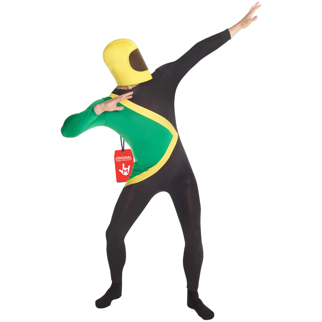 Morph Costumes - Jamaikanisch Bobsled Kostüm, Jamaikanisch Anzug