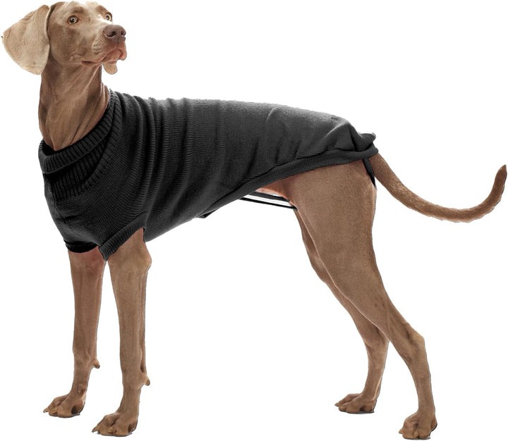 Croci C7074024 Rollkragenpullover, Stoccolma Schwarz, 60 cm Schwarz 60 cm, Schwarz 60 cm