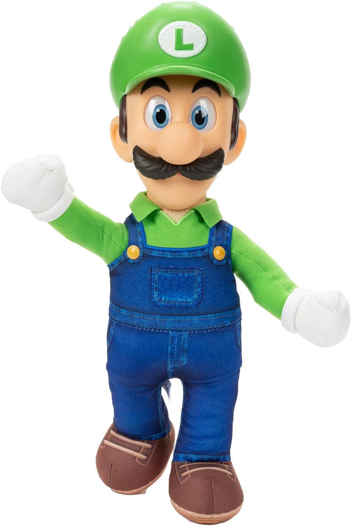 Nintendo Super Mario Movie 35cm Roto Plüsch - Luigi, Luigi