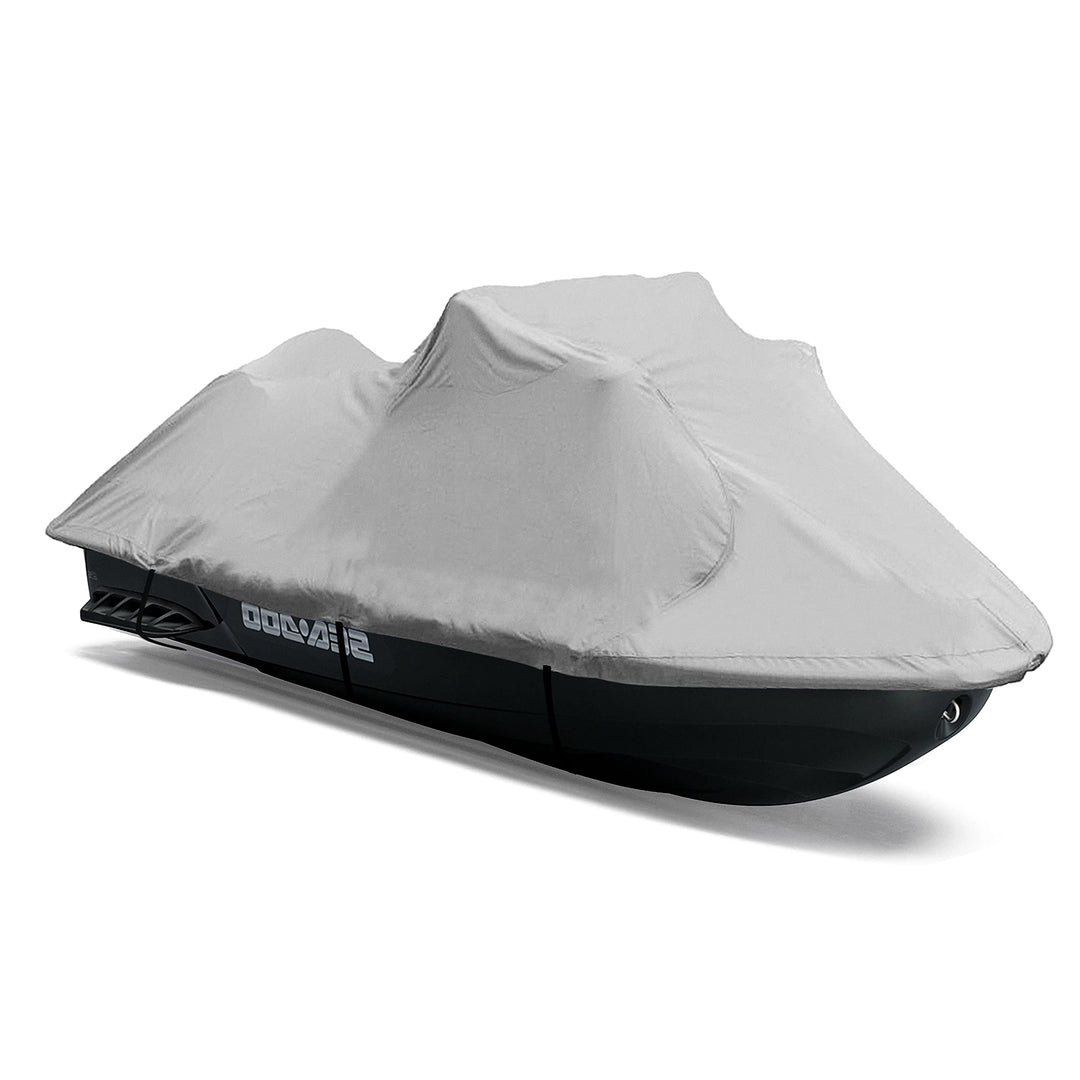 Pyle PCVJS12 Robuste Jetski-Abdeckung, 299,7 cm bis 320 cm, Bootsabdeckung in Marinequalität, mit Lü