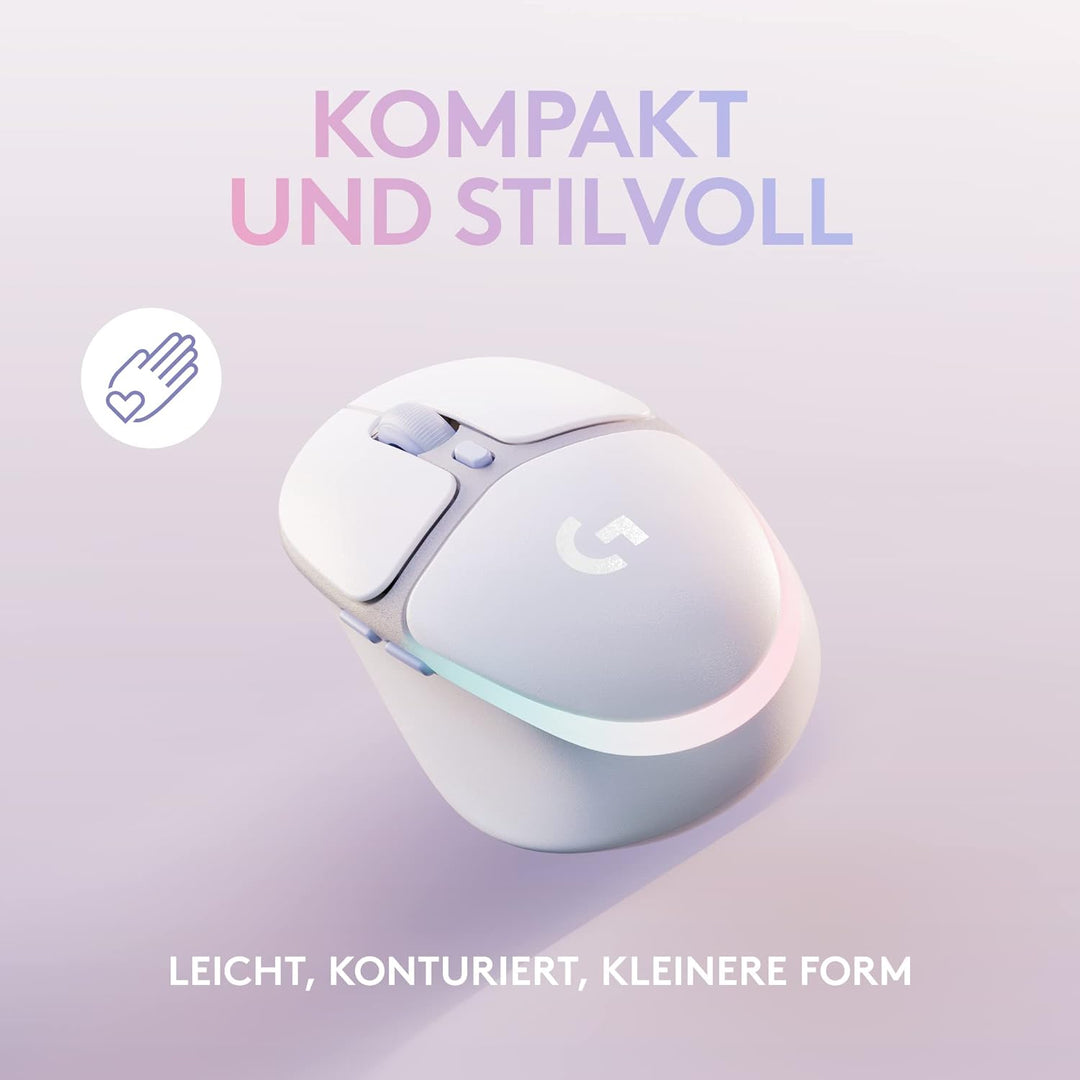 Logitech G705 kabellose Gaming-Mouse, Anpassbare LIGHTSYNC RGB-Beleuchtung, Kabellose Verbindung via