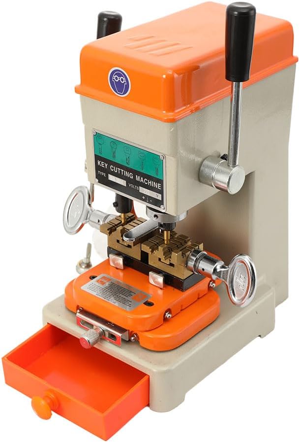 Schlüsselkopiermaschine, 150W Professionelle Universal Schlüsselfräsmaschine Säulenbohrmaschine, Sch