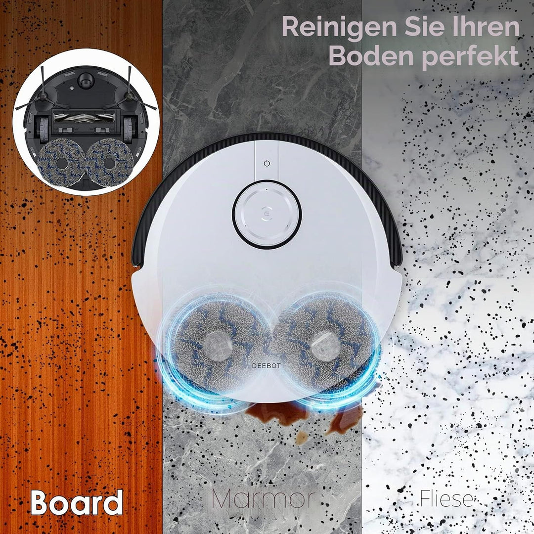 (15 Stück) Ersatzteile für ECOVACS DEEBOT DEEBOT X1 Omni X1 PRO Omni X1 Omni T10 Omni Zubehör-Kit, 1