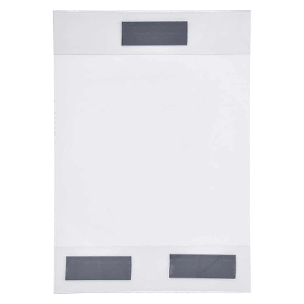 Krog Informationstafeln - magnetisch, DIN A4 hoch, 10 Stück transparent