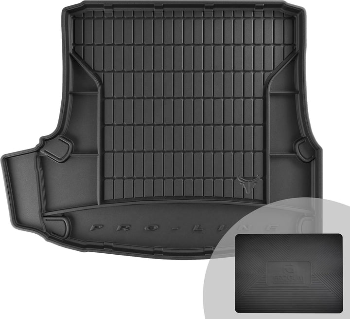 FROGUM ProLine 3D Gummimatte Exklusive Auto Kofferraummatte Kofferraumwanne für Skoda Octavia II 200