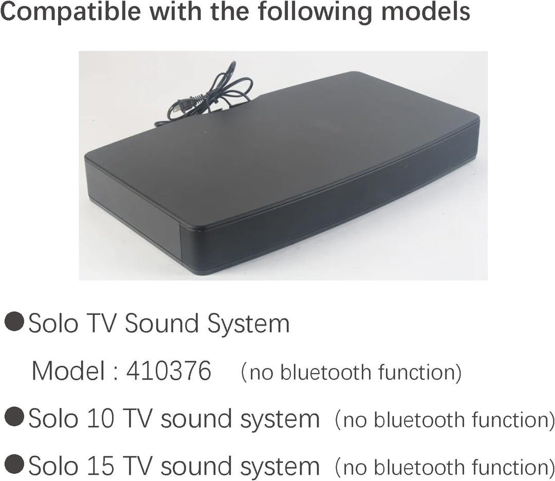 DHCHAPU Fernbedienung für Bose CineMate 10, Cinemate 15 und Solo 10.15 TV-Soundsystem
