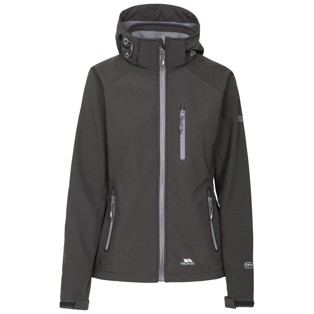 Trespass Damen Bela II Softshelljacke (1er Pack) XXS Schwarz, XXS Schwarz