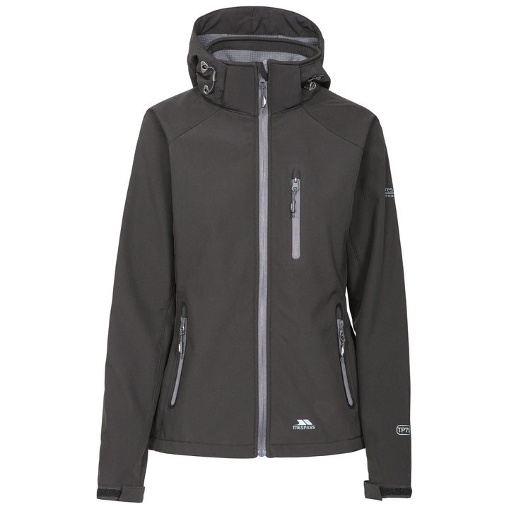 Trespass Damen Bela II Softshelljacke (1er Pack) XXS Schwarz, XXS Schwarz