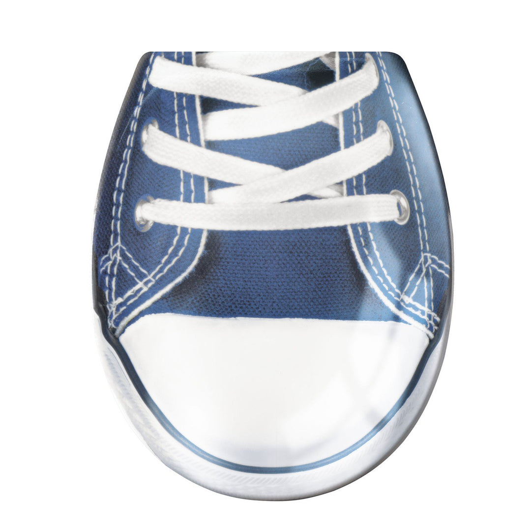 Kleine Wolke 1809700075 WC Sitz Motiv Sportschuh, 37x 45 cm, blau