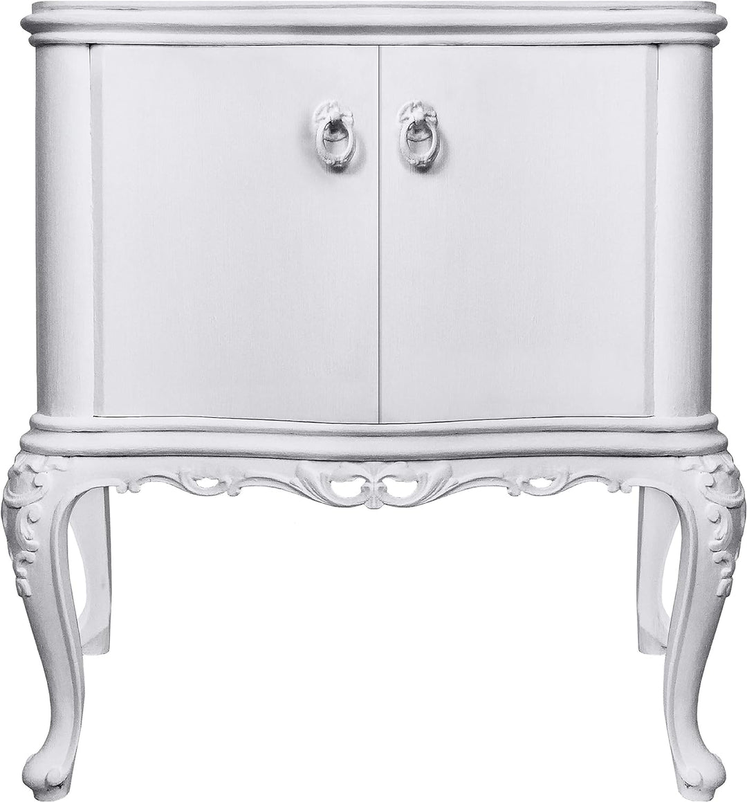 bianco Shabby® Grigio Pietra Kreidefarbe Wasserbasis für Alle Oberflächen einfach zu verarbeiten ohn