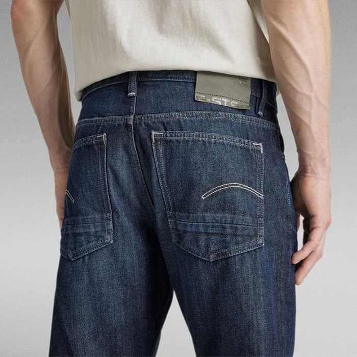 G-Star Herren Jeans Triple A Straight 33W / 34L Blau (Worn in Pacific D19161-b988-d350), 33W / 34L B
