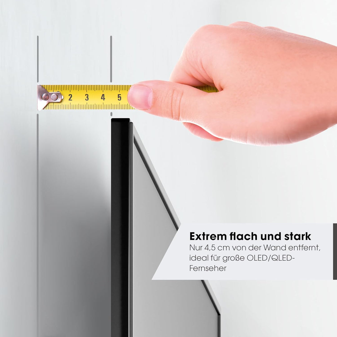 Vogel's TVM 5857 – Extrem Stabile, Schwenkbare TV-Wandhalterung mit Doppelarmen für grosse, schwere