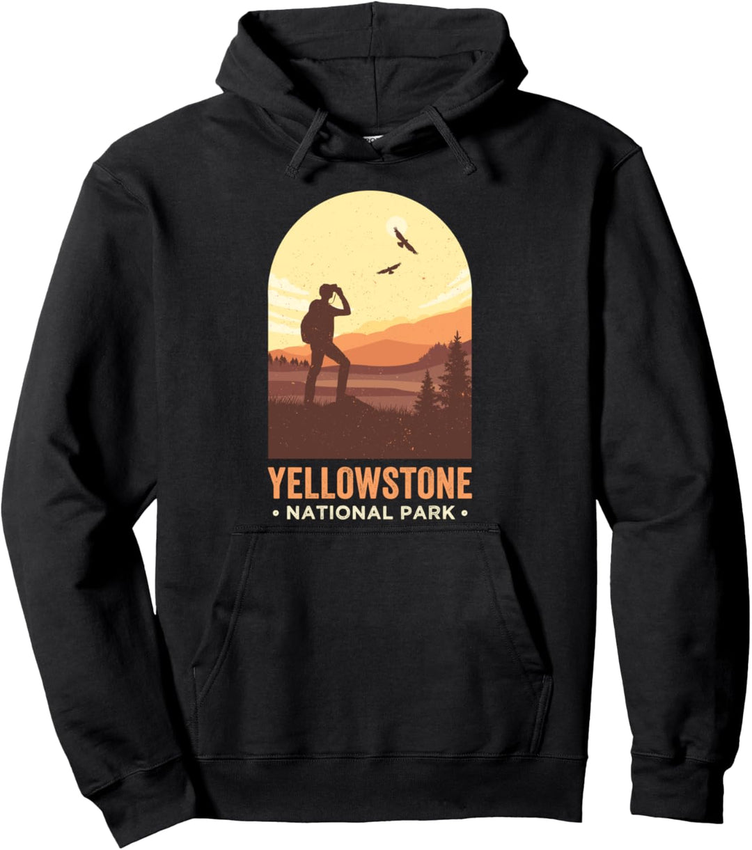 Yellowstone Shirt Vogelbeobachtung Yellowstone Nationalpark Pullover Hoodie