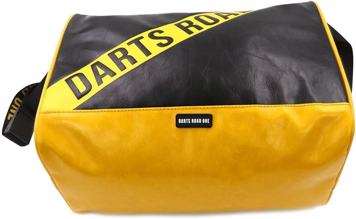 CUESOUL Darts Road ONE Serie PU Tasche Schwarz und Gelb 1 FZ.BB-05, Schwarz und Gelb 1 FZ.BB-05