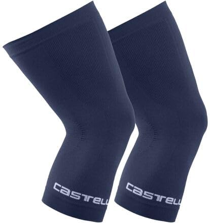 CASTELLI Herren Pro Seamless Knee Warmer Leg warmers M Belgischer Blau, M Belgischer Blau