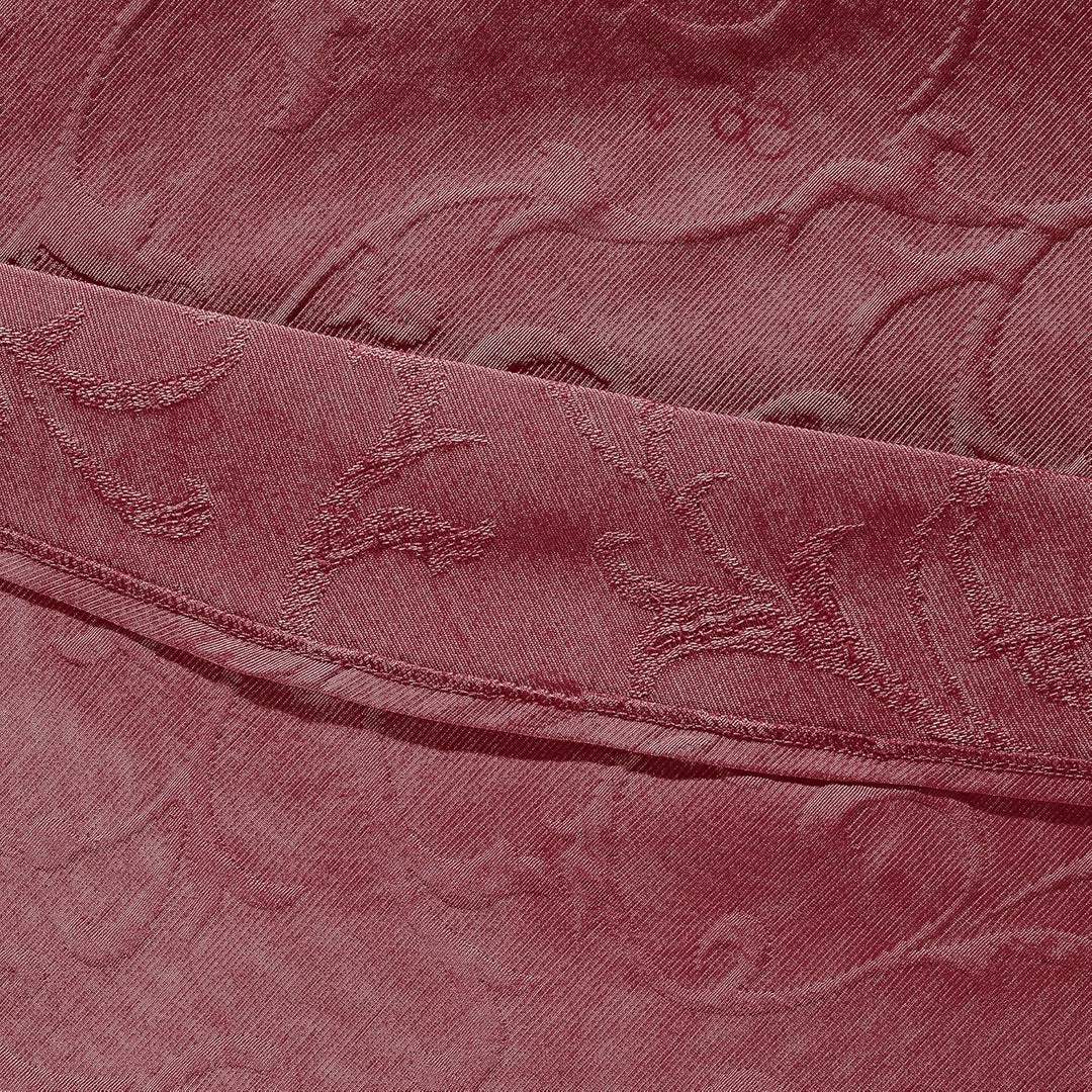 Erwin Müller Tischdecke"Düsseldorf" bügelfrei burgund Grösse oval: 140x190 cm oval: 140x190 cm Burgu