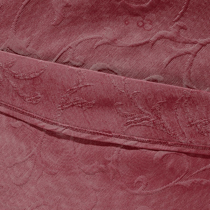 Erwin Müller Tischdecke"Düsseldorf" bügelfrei burgund Grösse oval: 140x190 cm oval: 140x190 cm Burgu