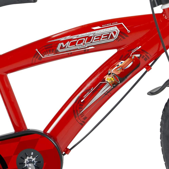 Huffy Babys (Jungen) fahrrad14 Disney Cars 14 Zoll Fahrrad, rot, Einheitsgrösse