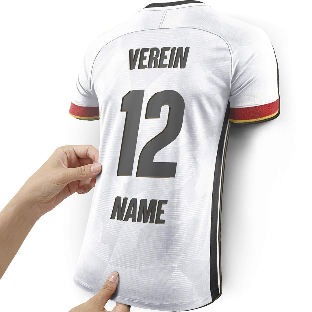 Elbeffekt Trikotlampe für Deutschland Fans aus Holz - personalisierbares Geschenk - schenke Dein ind