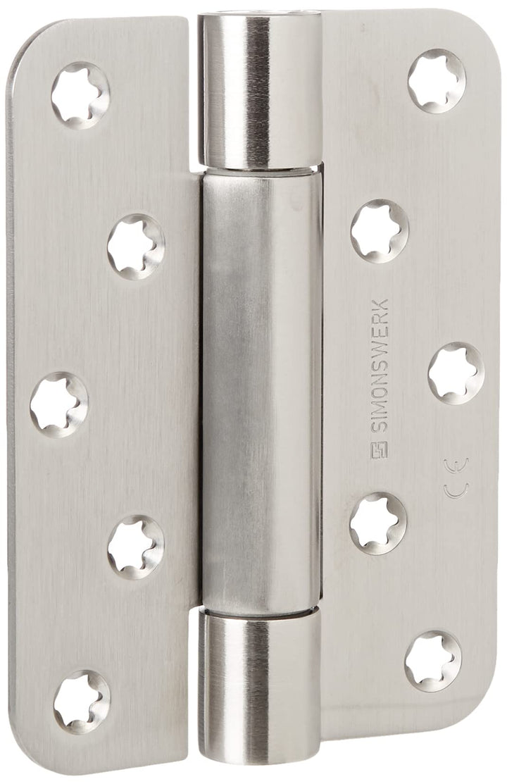 Simonswerk 5 040521 0 04002 Objektband VN 2929 für stumpf einschlagende Türen, Bandhöhe 120 mm, Edel