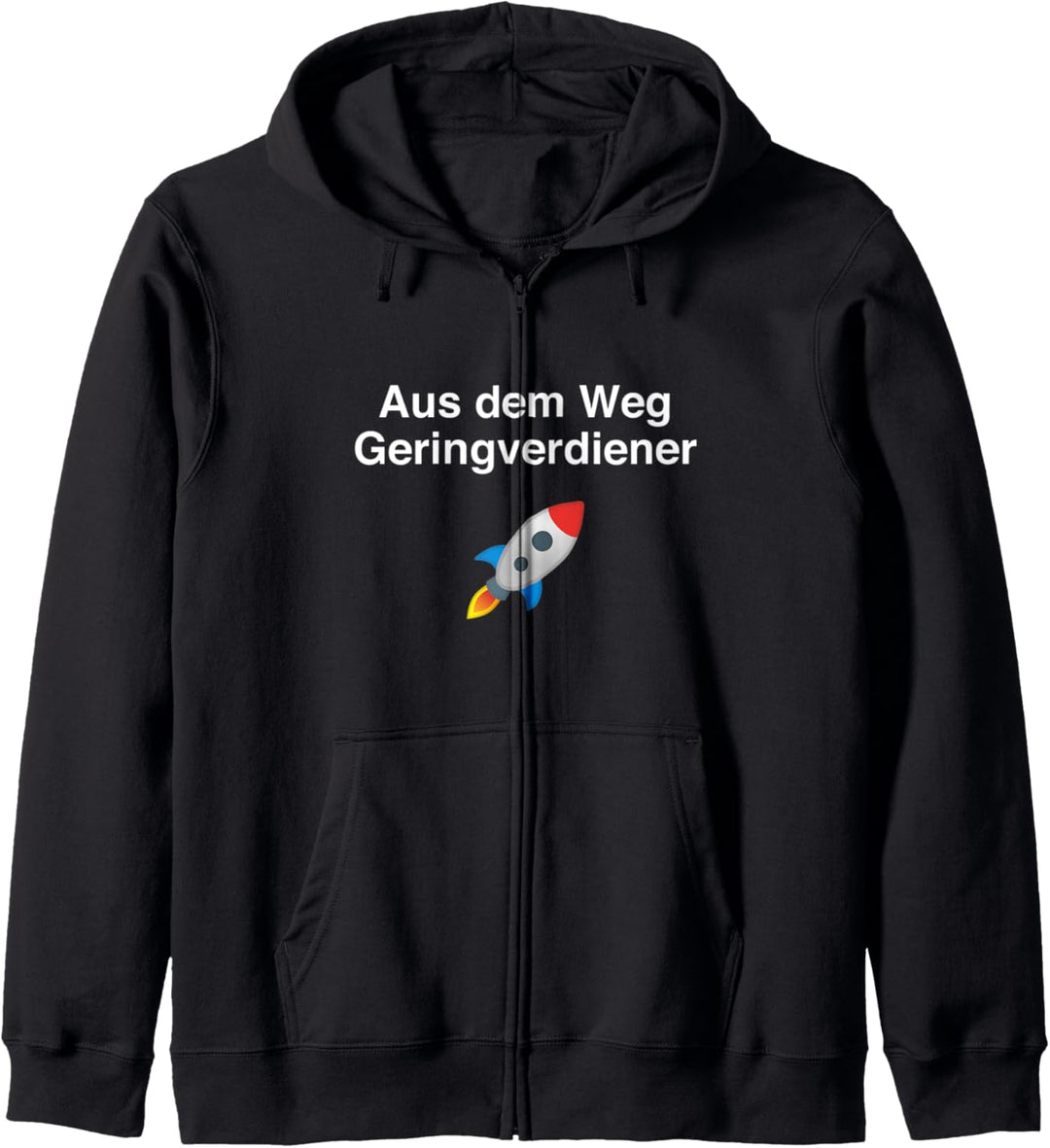 Aus dem Weg Geringverdiener STONKS ONLY GO UP Kapuzenjacke
