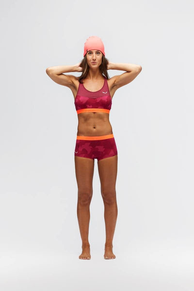 Salewa Damen Warm Amr W Panties Cristallo Hose 42 Rot (Rhodo Red), 42 Rot (Rhodo Red)