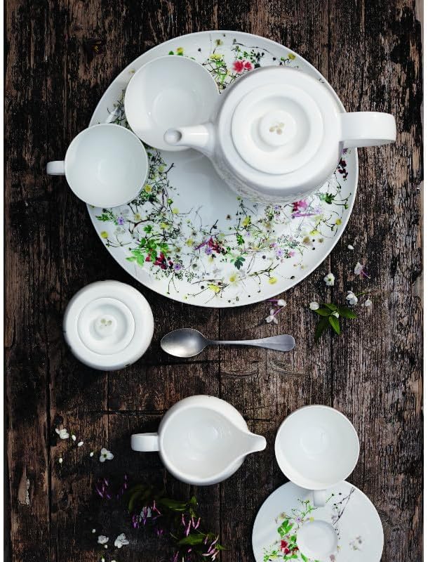 Rosenthal Brillance Fleurs Sauvages Sauciere 2-tlg.