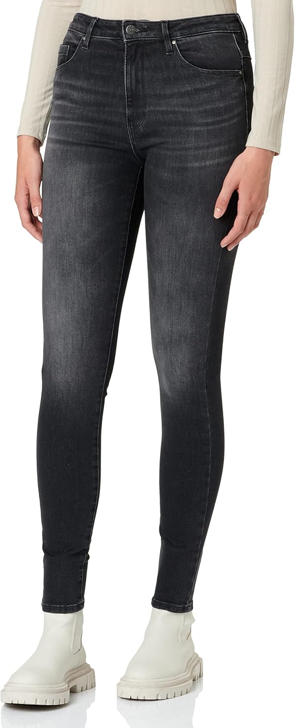 ONLY Damen Onlroyal Hw Skinny DNM Pimbox Jeans XS / 32L Washed Black, XS / 32L Washed Black