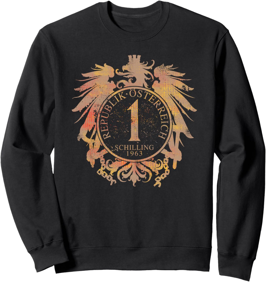 Österreich Adler Schilling Geburtstag 1963 Sweatshirt